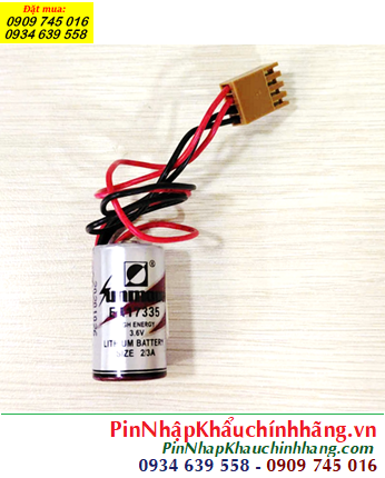 Sunmoon ER17335 (Zắc Omron) _Pin nuôi nguồn PLC Sunmoon ER17335 lithium 3.6v 2/3A 2100mAh